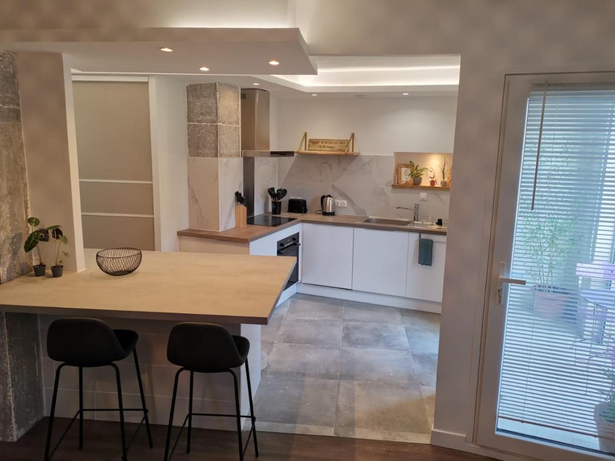 Tres Bel Appartement Central, Au Calme Avec Balneo 佩皮尼昂 外观 照片